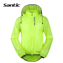 Santic Multi-function MTB Cycling Windproof Hooded Raincoat Bike Bicycle Waterproof Jersey ropa ciclismo Outdoor Sports Clothing
