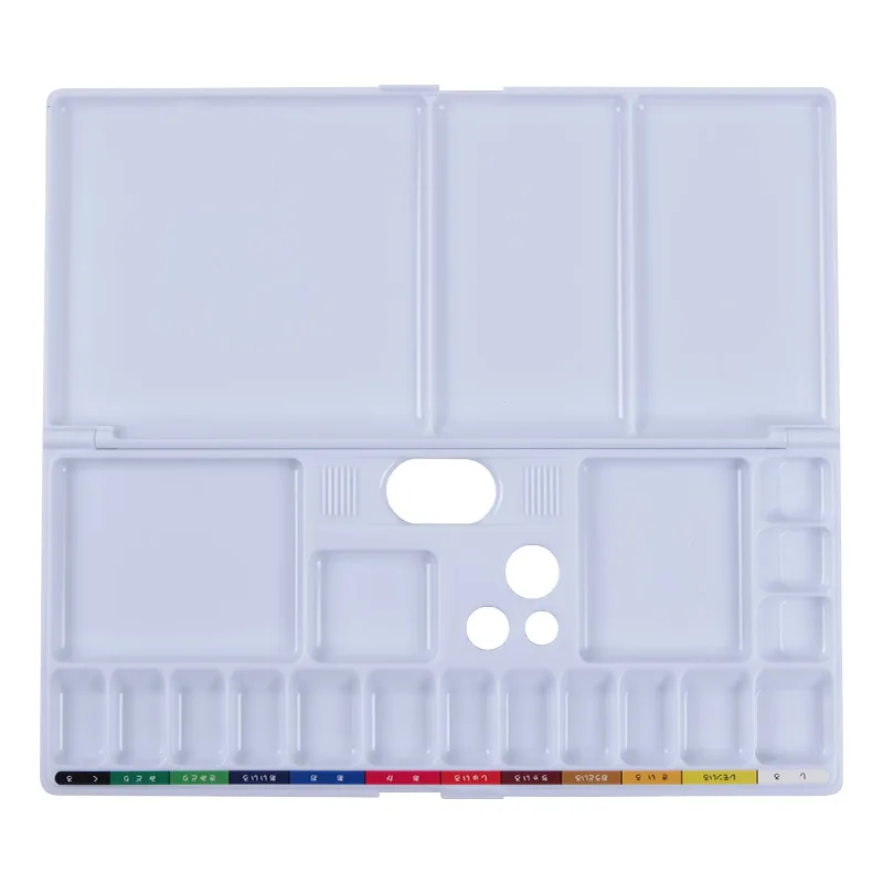 Multifunctional Watercolor Paint Color Box Light Paint Box Folding Palette