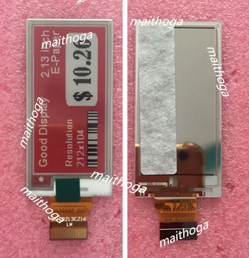 2 13 дюйма 24P SPI черный белый красный E-INK экран дисплея электронной бумаги UC8151D