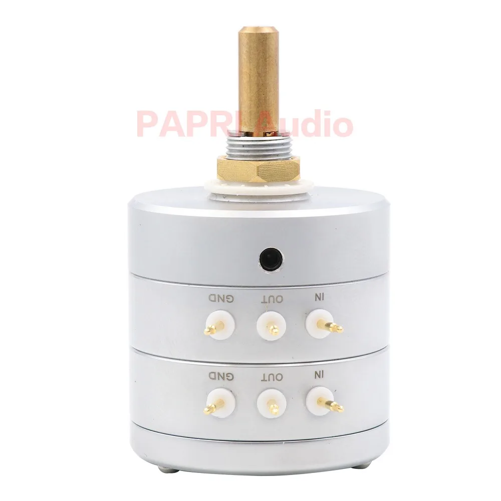 1 шт. EIZZ Premium 24 Step Stereo аттенюатор громкость потенциометр 10K S24T BH10K 700 для аудио HIFI DIY