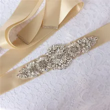 Bridal Свадебные аксессуары Riemen voor Vrouwen Trouwjurk Sjerp Riem van De Braid