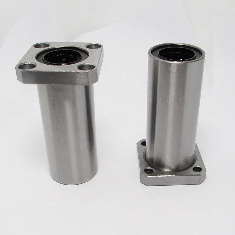 2pcs LMK12LUU 12mm bearing square flange long linear ball bearing for