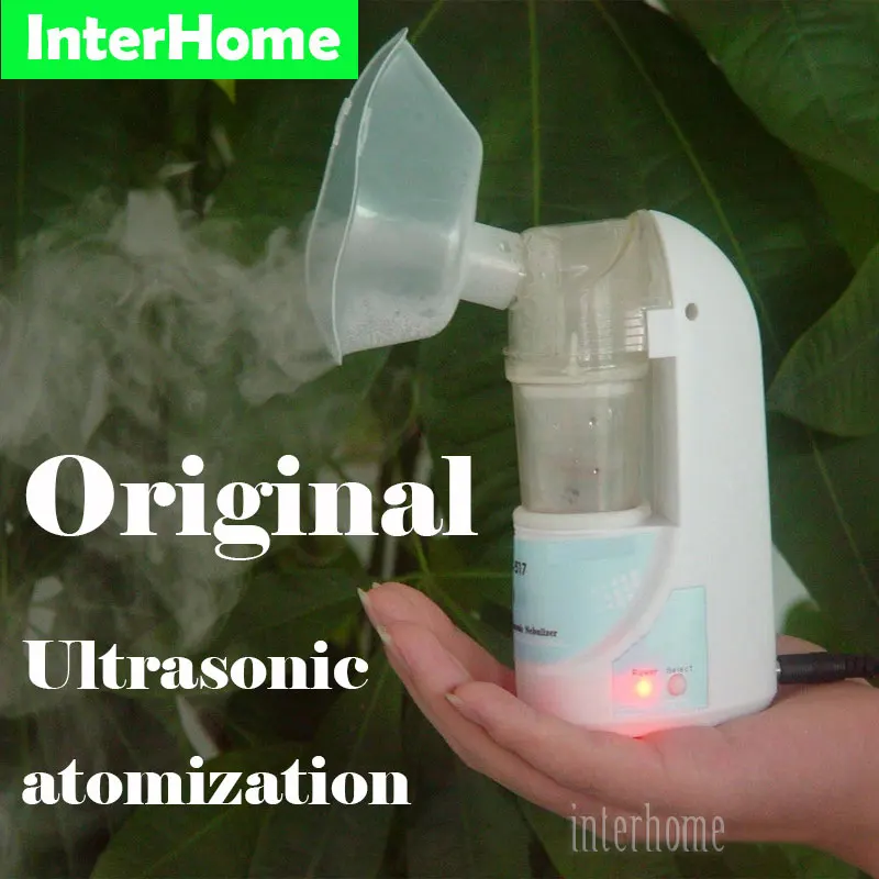 

Original Home Medical Ultrasonic Atomizer Nebulizer Inhaler Air Humidifier Treatment of Children and Adult Respiratory Diseases