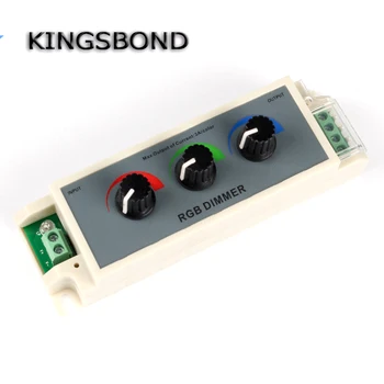 

DC12-24V 3A rgb controller 3 channel RGB led dimmer controller for led strip 3528 5050