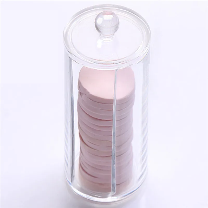 New Arrival Transpa Round Plastic Container Storage Case Make Up New Arrival Transpa Round Plastic Container Storage Case Make Up Cotton Pad Box Nail Art Remover Paper In Bo Bins From Home Garden On