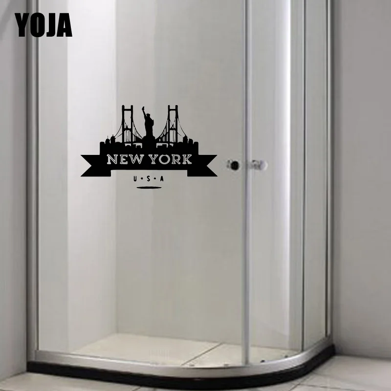 En venta YOJA-calcomanías de decoración para baño, 15x24,2 CM, Adhesivo de pared de casa, G2-0457 Nyo5YJpGo