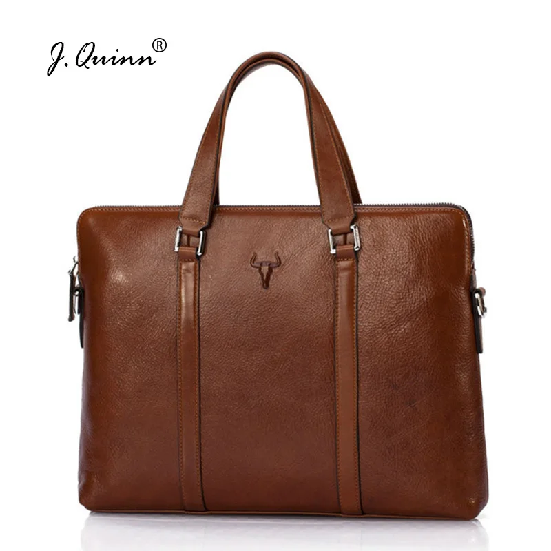 J.Quinn фирменные портфели для мужчин и женщин сумки из натуральной вощеной кожи