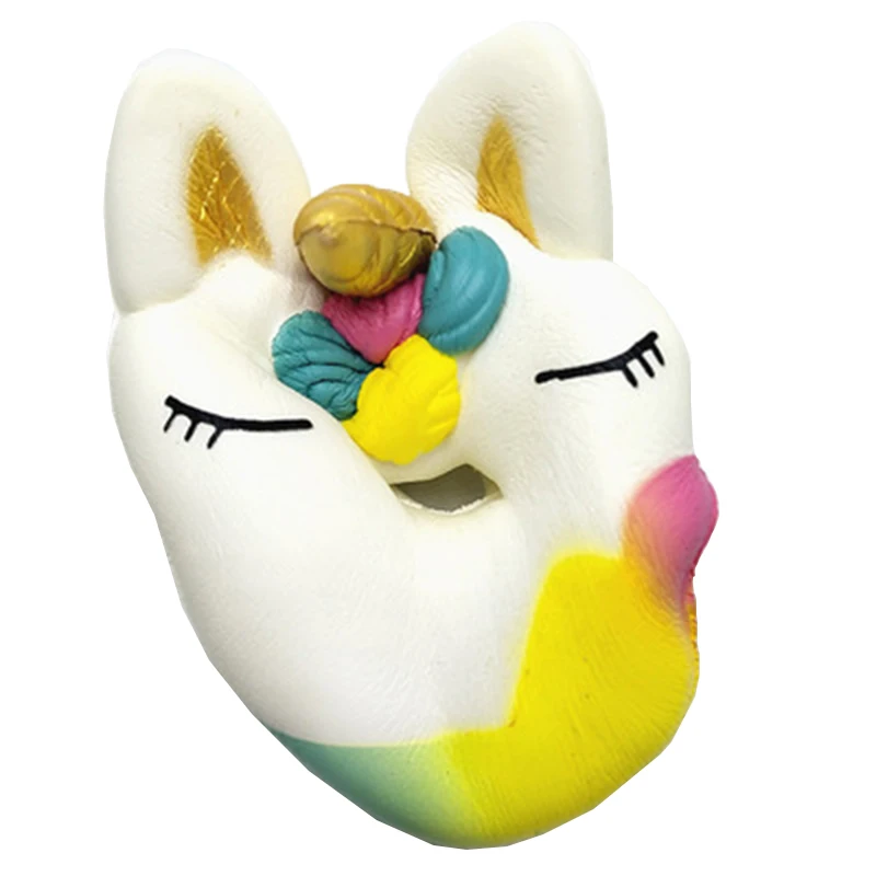 12.5Cm-Slow-Rising-Unicorn-Donut-Soft-Squeeze-Cute-Bread-Cake-Stretchy-Toy-Gift-Squeeze-Toys-RX0017 (1)