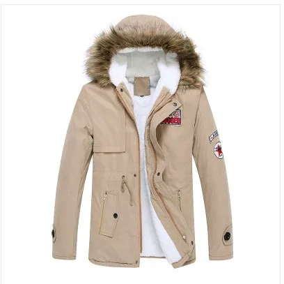 Real Napapijri New Winter Coat Boys Long Bi-fold Men’s Cotton-padded Clothes Overcoat In Korean Youth Padded Quilted Jacket