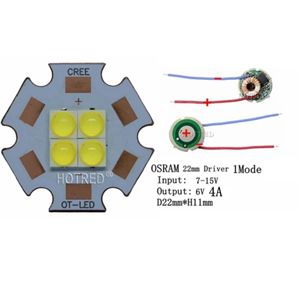 1 шт. OSRAM 10 Вт-40 Вт 3535 холодный белый 6 В/12 V светодиодный излучатель заменить XHP70.2 SST90 светодиодный лазерный диод лазерная для автомобиля светильник вспышки светильник высокого Мощность светодиодный - Испускаемый цвет: 6V LED and 5 Mode D