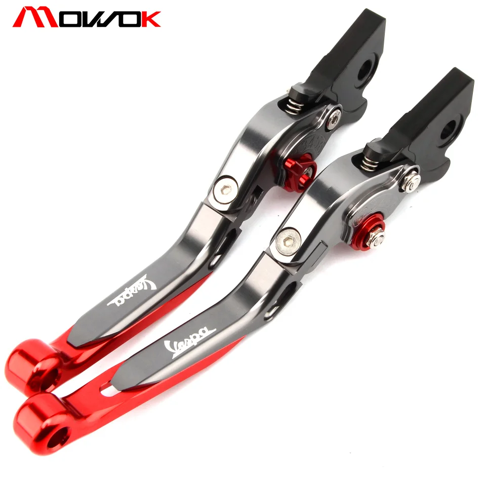 

High Quality CNC Folding Extendable For Vespa Granturismo 125/200 GTS 125/250 S125/150/300 Super Brake Clutch Levers