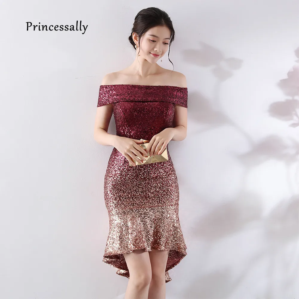 sequin cocktail dress