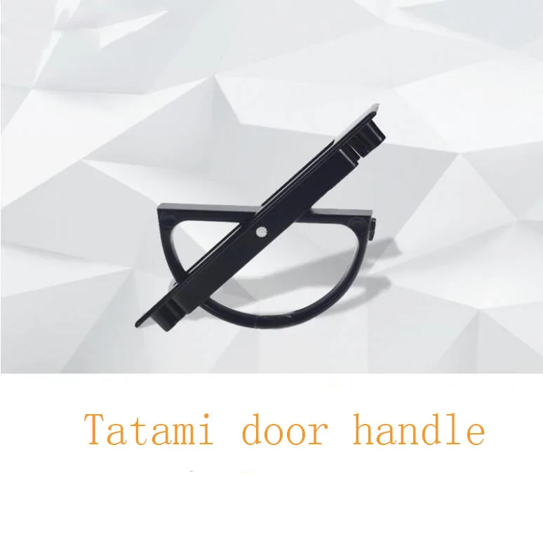 

Two Color Tatami Door Handle Simple Modern Built-In Drawer Furniture Hardware Gate Handles