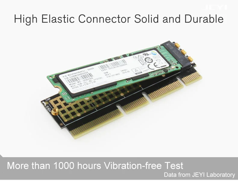 JEYI MX16-1U M.2 NVMe SSD NGFF для PCI-E 3,0X4X8X16 адаптер M ключ интерфейсная карта m.2 полная скорость поддержка PCI Express 2230-2280
