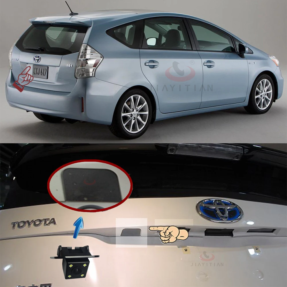 JIAYITIAN камера заднего вида для toyota Prius Alpha III 2009~ CCD/ночное видение/камера заднего вида/резервная парковочная камера