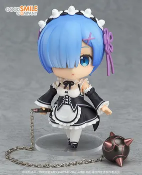 

10cm Life In A Different World From Zero Rem 663# Q Version Action Figure Model