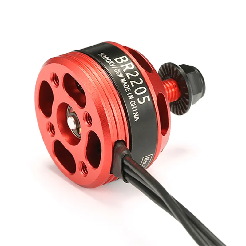 Новое поступление 4 шт. Racerstar 2205 BR2205 2300KV 2-4S бесщеточный двигатель 2 по часовой стрелке и 2 CCW Для QAV250 ZMR250 260 с несколькими несущими винтами