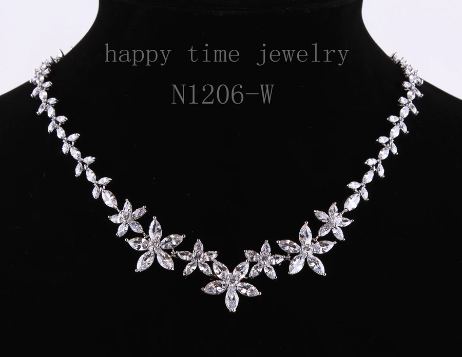 

The bride adorn article luxury jewelry Mona Lisa zircon dinner women 2015women's fashion jewelry necklace factory outlet N1206=W