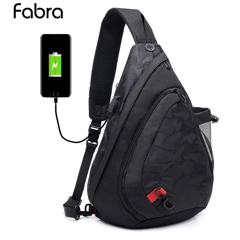 Large Capacity Chest Bag For Men&Female Nylon Sling Bag
