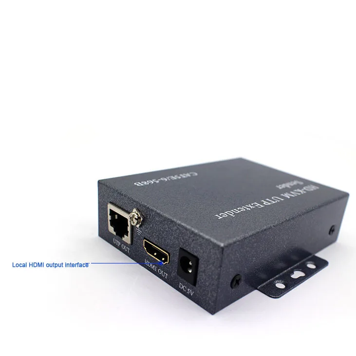 Hdmi-удлинитель Протокола по Ip/Tcp Utp/Stp Cat5/5E/6 Rj45 локальной сети 60 Гц 1080 P 100 M Расширение Hdmi сплиттер передатчик приёмник