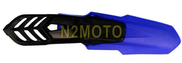 ABS пластик Мотокросс грязи велосипед переднее крыло Универсальный супер мото EVO для DT 125X 125RE XT 125 X 125R TT-R синий брызговик