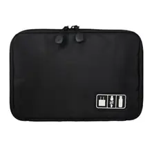 Водонепроницаемый Открытый Дорожный набор нейлоновый кабель Кронштейн посылка электронные аксессуары USB накопитель коробка для хранения Кемпинг Туризм хранение Ba