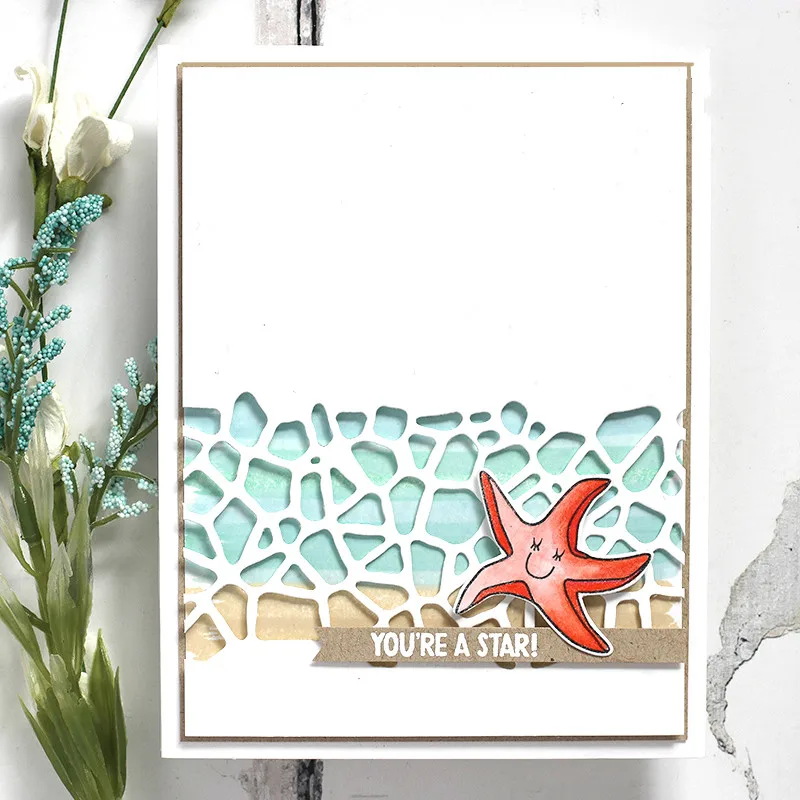 

KSCRAFT Hollow Frame Metal Cutting Dies Stencils for DIY Scrapbooking/photo album Decorative Embossing DIY Paper Cards