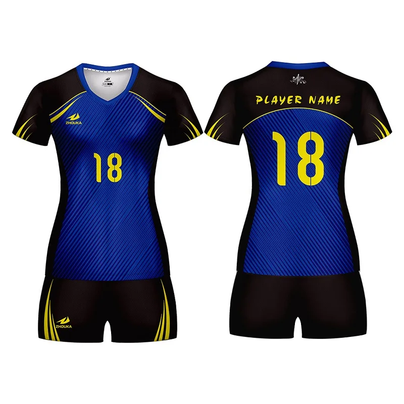 

2019 volleyball Jersey Camiseta Voleibol Shirts Kit Breathable Sublimation Printing Volleyball Uniform For Men Women