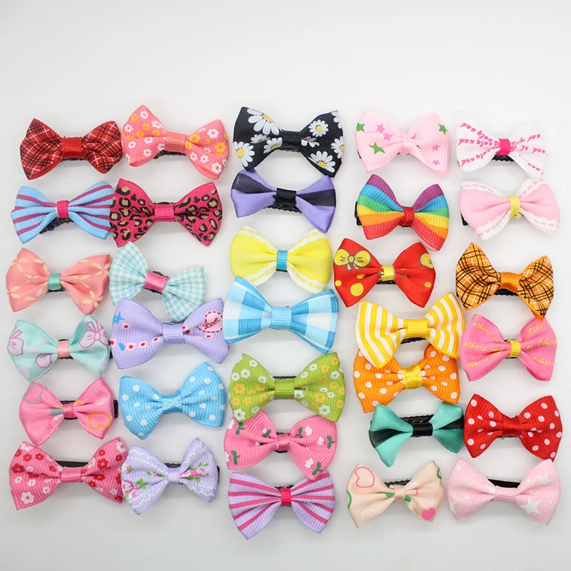 

20PCS Colorful Bow Hair Clips Barrettes Hairpins Hair Children Accessories Cute Baby Girls Headwear