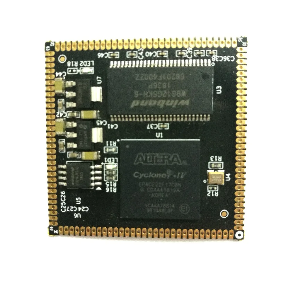 AC608 системная плата FPGA отверстие для штампа EP4CE22/EP4CE15/EP4CE10 полностью