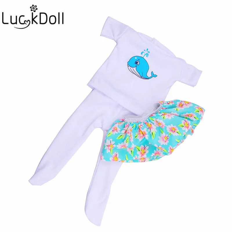 Luckydoll новая кукла одежда аксессуары для 18 дюймовая американская женщина и 43 см