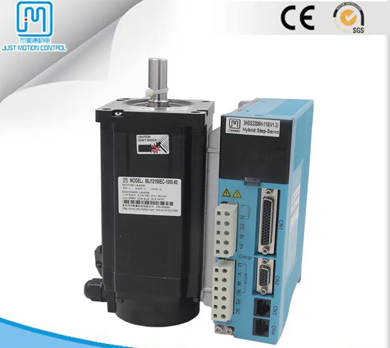 

3 phase NEMA34 8Nm 1133ozf.in Closed loop Stepper servo motor driver kit JMC 86J12156EC-1000+3HSS2208H