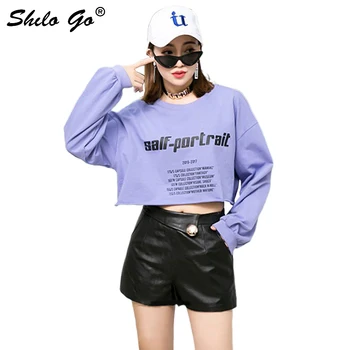 

Streetwear Leather Shorts Women Summer High Waist Sheepskin Genuine Leather Hot Shorts Casual Concise Black Female Mini Shorts