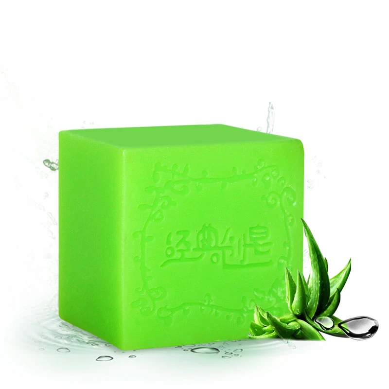 Natural aloe vera essential oil soap Handmade soap moisturizing