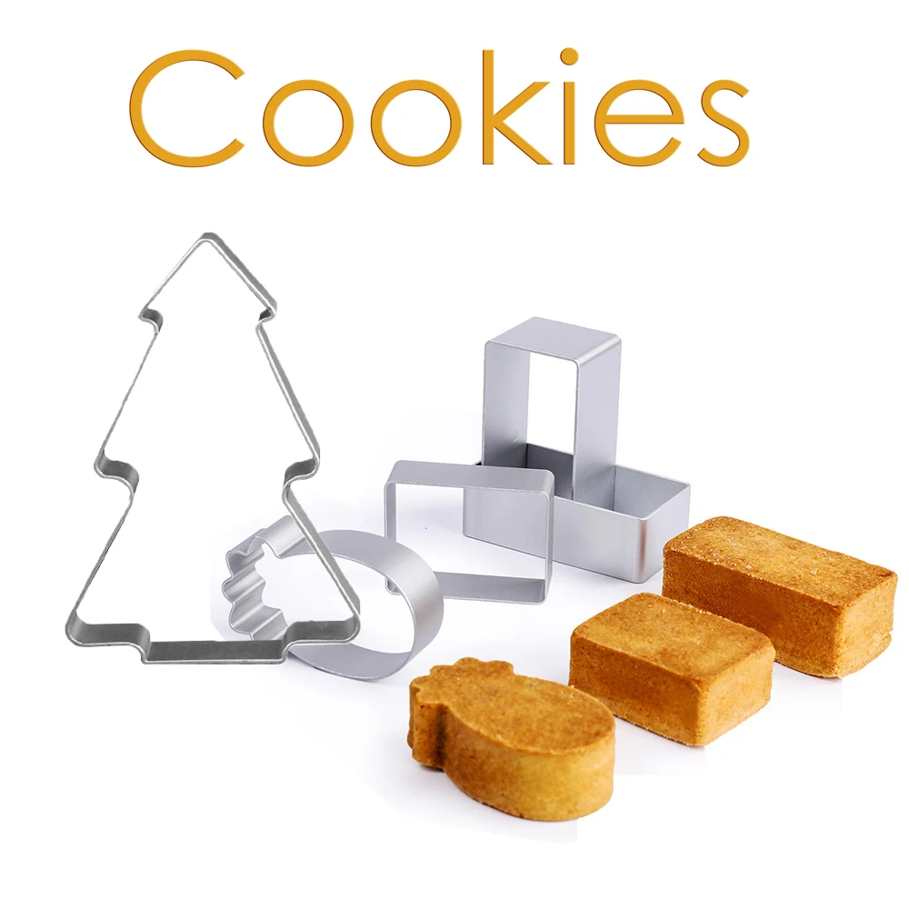 

1Pcs Aluminum Alloy Multi Shape Cookie Cutters for Micro SIM DIY Baking Pastry Tools Biscuit Cake Decorating Molds