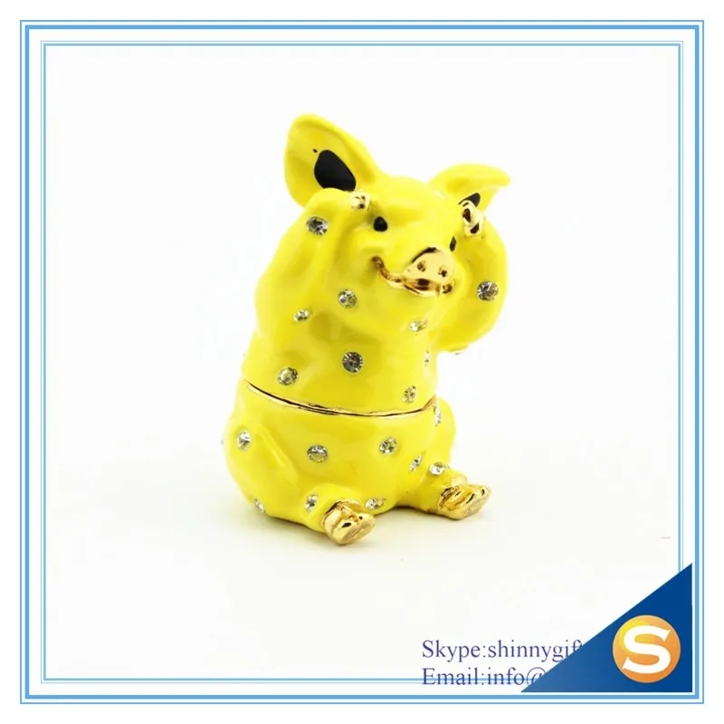 Pig trinket box (2)