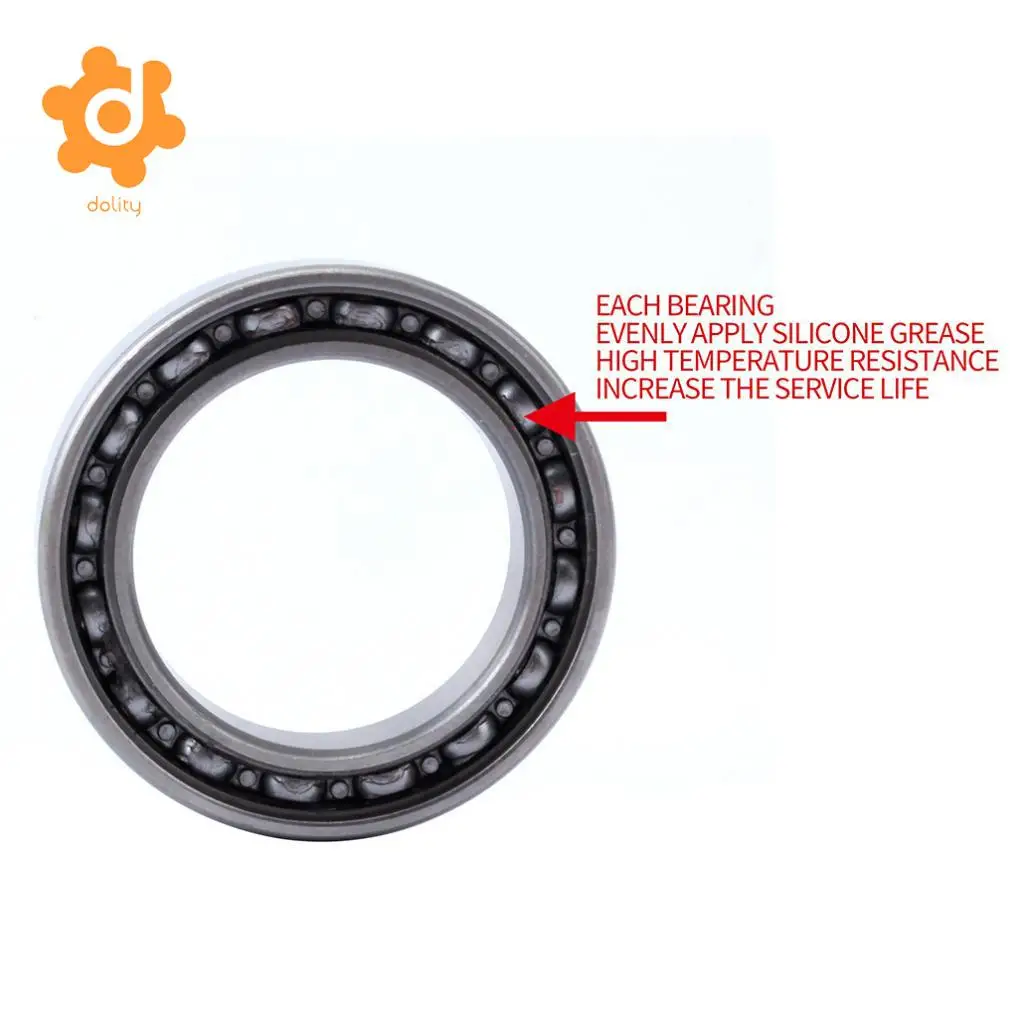 Bicycle Sealed Ball Bearing for Bottom Bracket MTB Road Bike Thread / Press-In Center Shaft Axis BB Cycling Repair Replacement