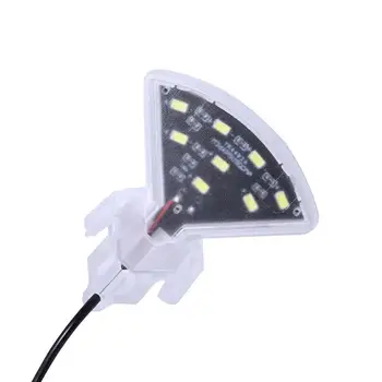 

Adeeing White High Brightness Sector 5V USB Interface LED Clip Lamp for Fish Tank Aquarium Lighting