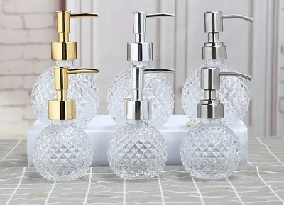 

Accessories Bathroom Shampoo Pump Foaming Sanitizer Soap Ceramics Dispenser Lotion Portable Travel Liquid Soap Dispenser LY360