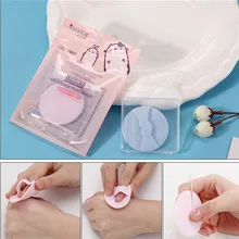 1 шт. силикогелевая пудра puff с коробкой прозрачный милый мультфильм свинья гладкая пудра для лица Puff хорошо для начинающих