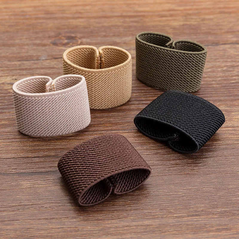 10pcs-elastic-belt-loop-tail-clamp-nylon-ring-hook-clamp-clip-band-webbing-accessory