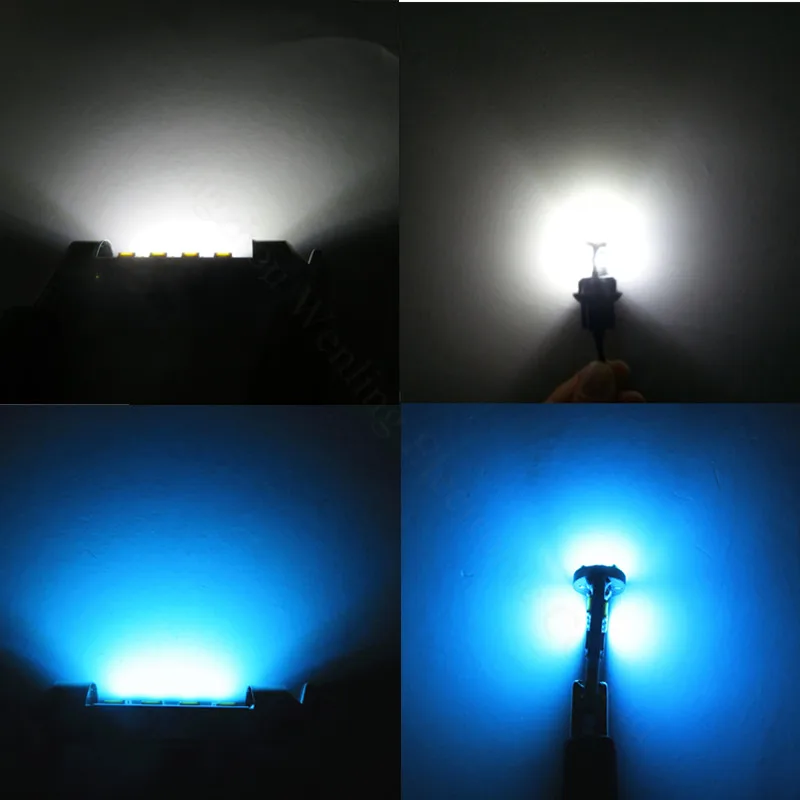 WLJH 11x Canbus 2835SMD Led Купол Карта багажник номерной знак светильник Интерьер