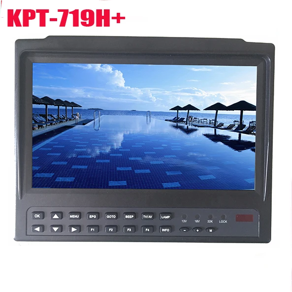

[Genuine] KPT-719H+ AHD TVI CVI DVB-S2 Digital Satellite Finder Meter CCTV camera lcd backlight kpt-719h+ satellite receiver