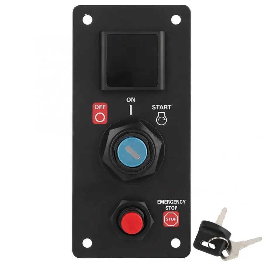 

Single Engine BRP Ignition Cut Off Switch With Keys Fit For Honda Outboard 06323-ZZ5-764