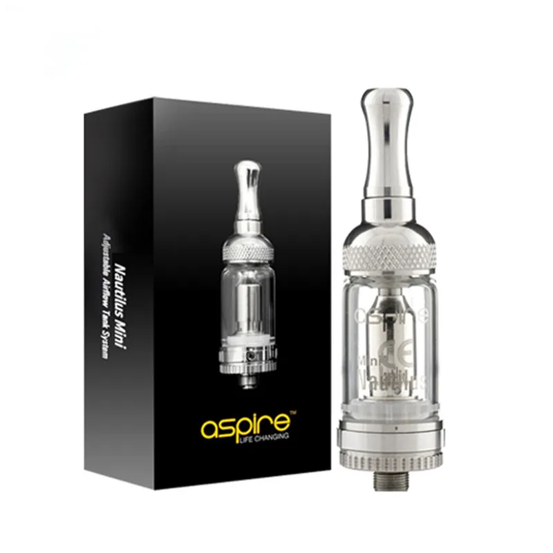 Original Aspire Mini Nautilus Tank 2ml Suit for Nautilus BVC Bottom Vertical Coil Electronic