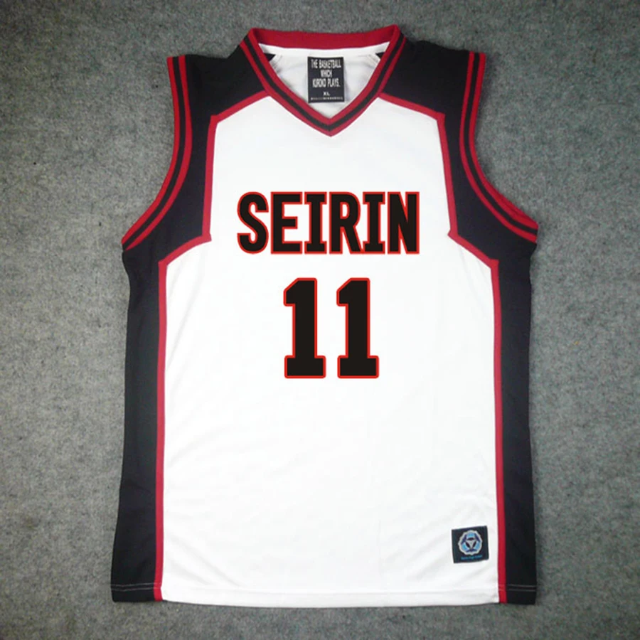 Куроко's BASKET SEIRIN School N0.11 куроко Тецуя Косплей Basket Jersey Kuroko no Basuke костюм для