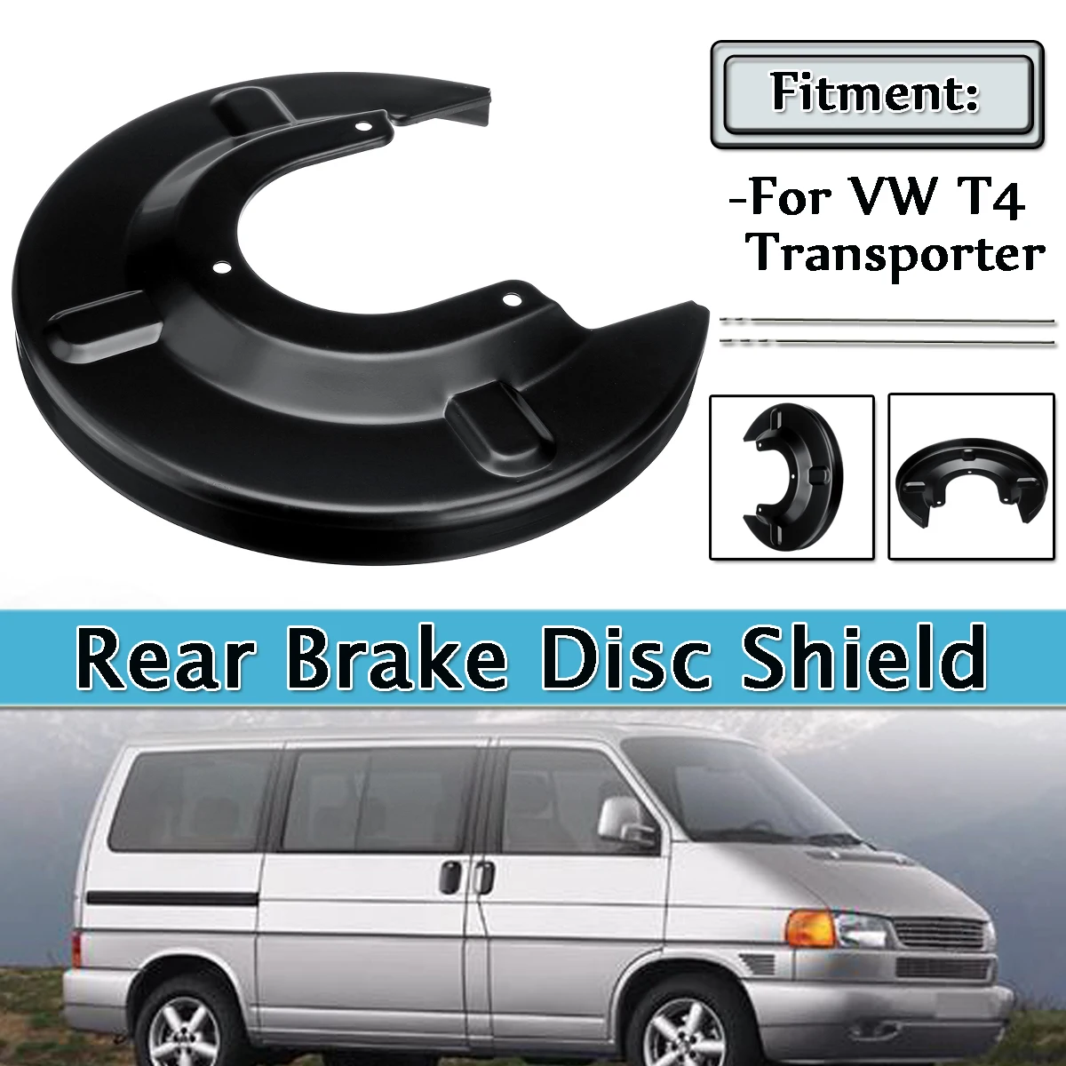 Universal Rear Brake Disc Shield Shell Fits For VW T4 Transporter 7D1615611 Plastic Brake System New Universal Rear Brake Disc Shield Shell Fits For VW T4 Transporter 7D1615611 Plastic Brake System New