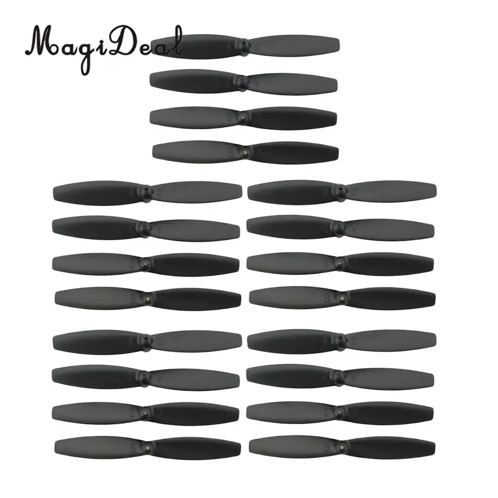 MagiDeal 20x Plastic Propeller Prop Spare Blade for UDI U31 U31W U36 U34W U36WH T25 RC Drone Quadcopter Parts