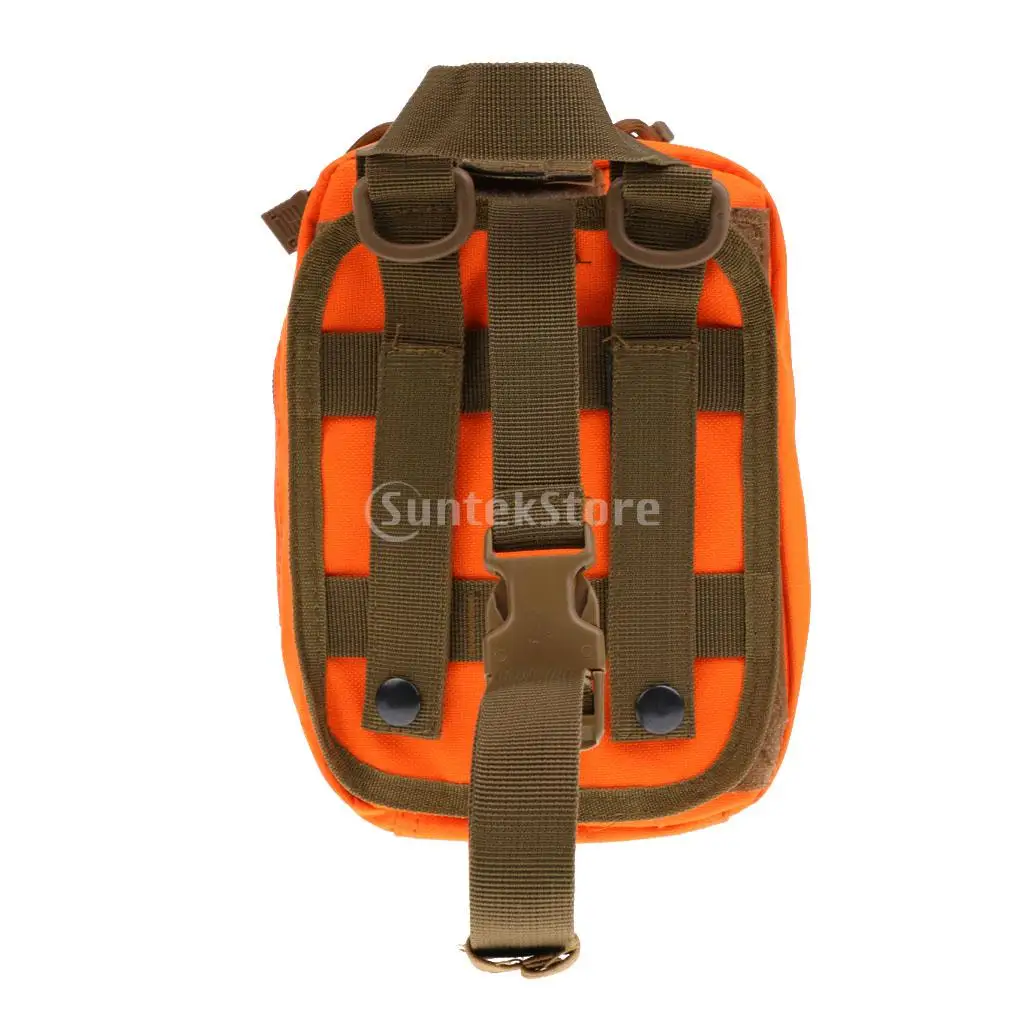 2 шт. оранжевый и красный MOLLE открытый первой помощи мешок EMT EMS парамедик тактическая сумка