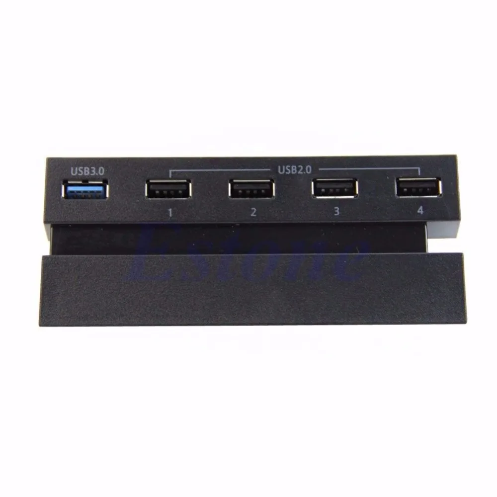 OOTDTY 5 портов USB 3,0 2,0 концентратор Расширение высокоскоростной адаптер для sony Playstation 4 PS4